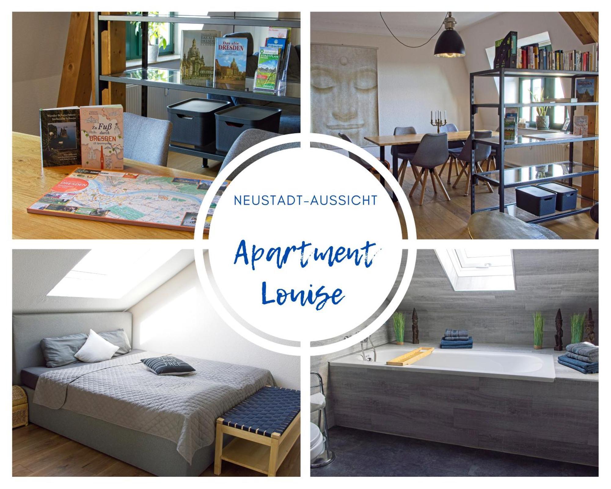 Neustadt-Aussicht - Grosse Wohnung Mit Balkon Dresden Ngoại thất bức ảnh